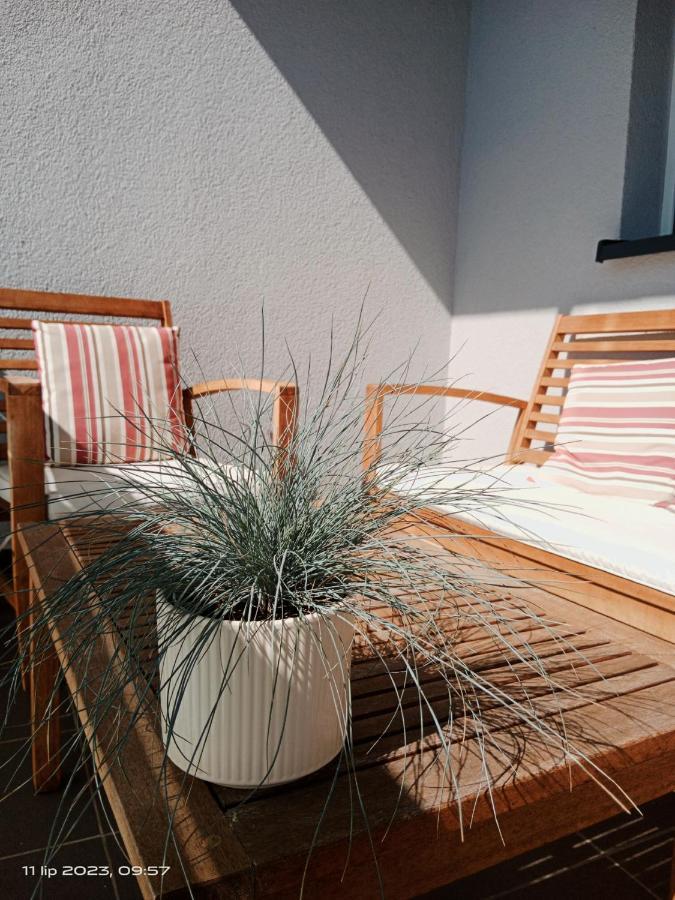 Apartament Na Zielonej Z Tarasem Apartment Pila Luaran gambar